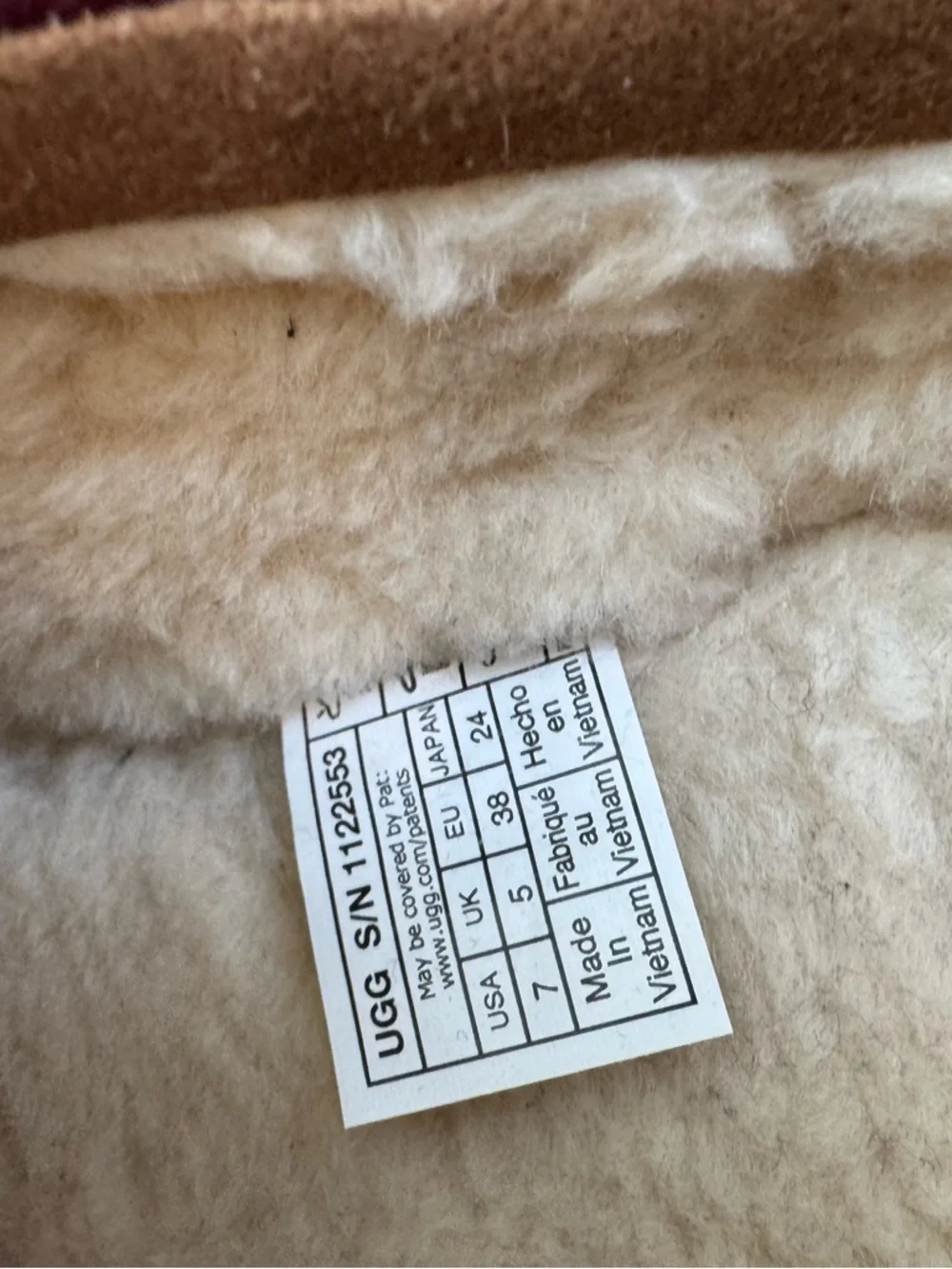 Excellent condition women’s UGG Tasman platform slippers slip on size 7 $145 - Picture 6 of 10